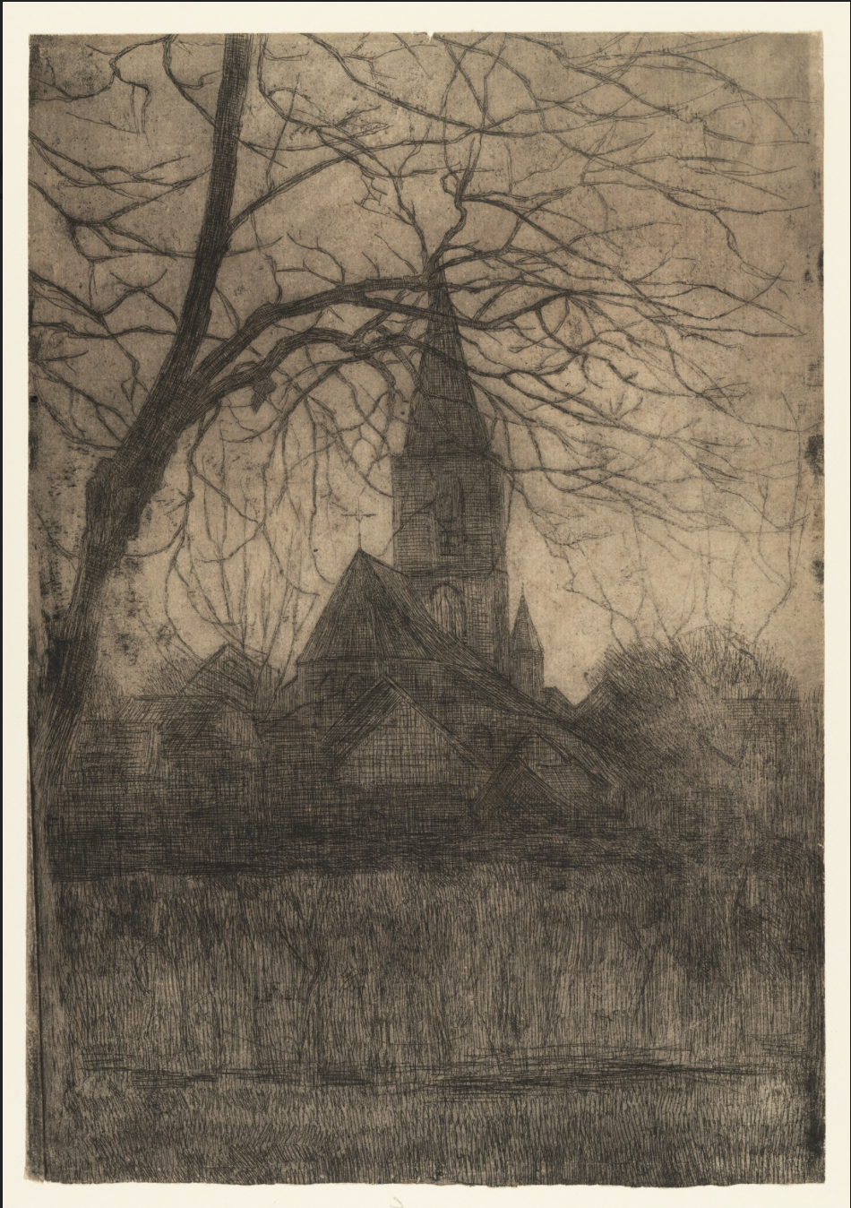 《教堂》Reformed Church at Winterswijk 1898
