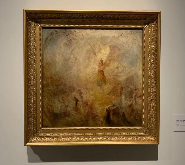 透纳,《站在阳光中的天使》,1846年展出