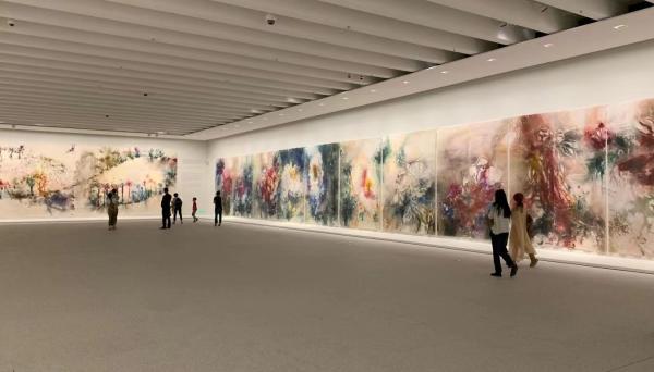 “蔡国强:远行与归来”展览现场
